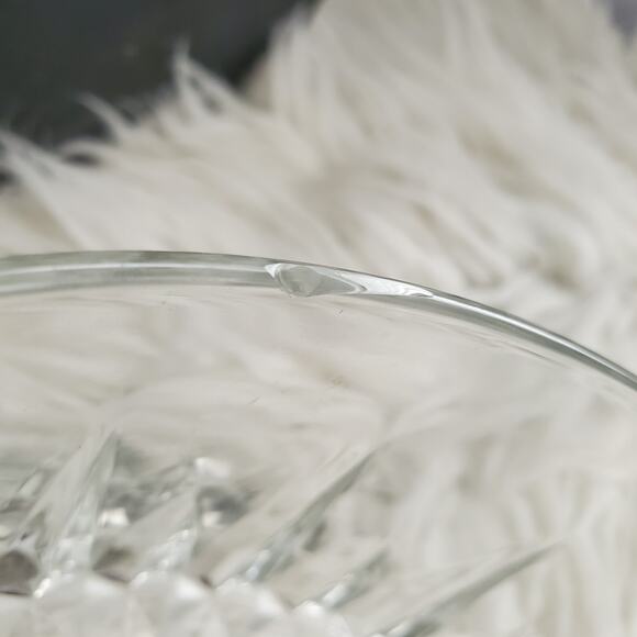 Arcoroc France Clear Vintage Starburst Glass Bowl - Picture 6 of 6